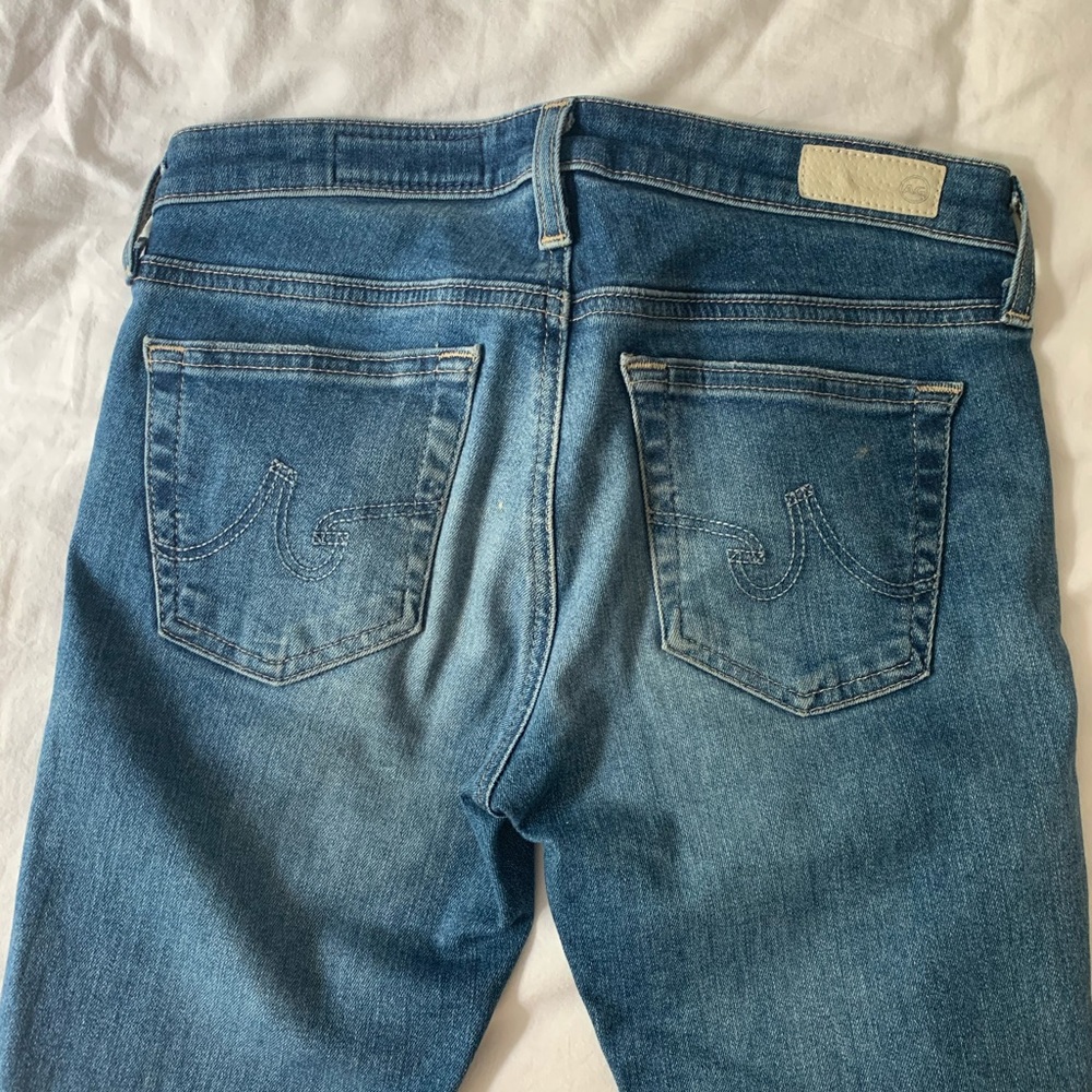 AG distressed jeans